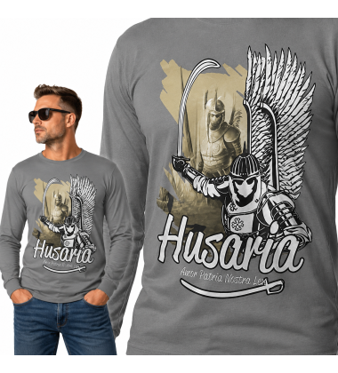 LONGSLEEVE PATRIOTYCZNY  HUSARIA AMOR PATRIA NOSTRA LEX